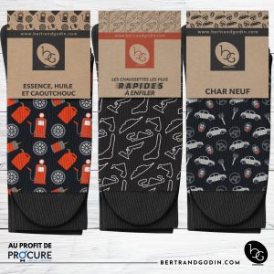 Trio de chaussettes