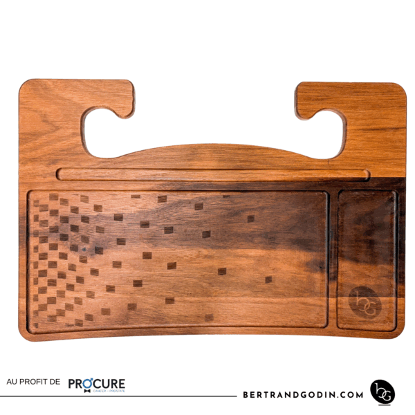 Tablette en bois pour la voiture – Image 3