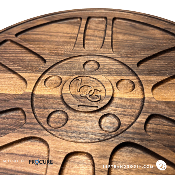 Plateau de service CHAPEAU DE ROUE – Image 3