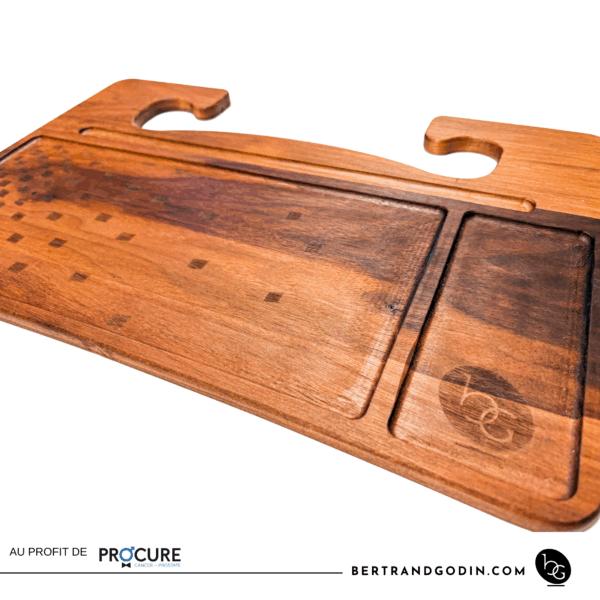 Tablette en bois pour la voiture – Image 2