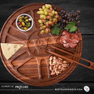 Plateau de service CHAPEAU DE ROUE